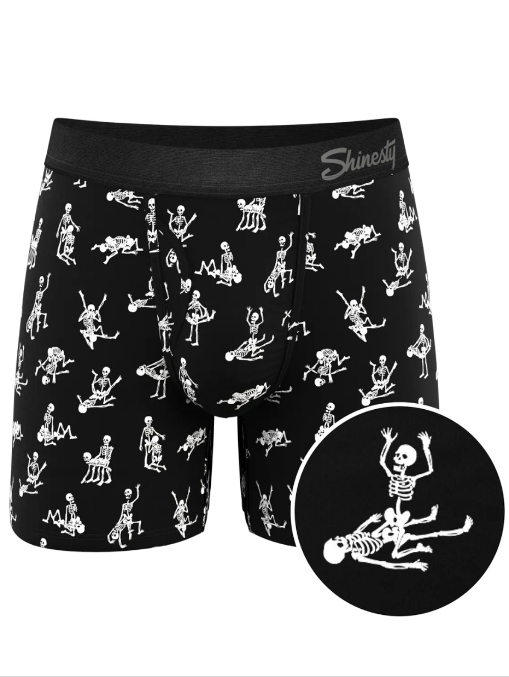 Shinesty Glow in the Dark Ball Hammock®  With Fly - The Bare Back Bones